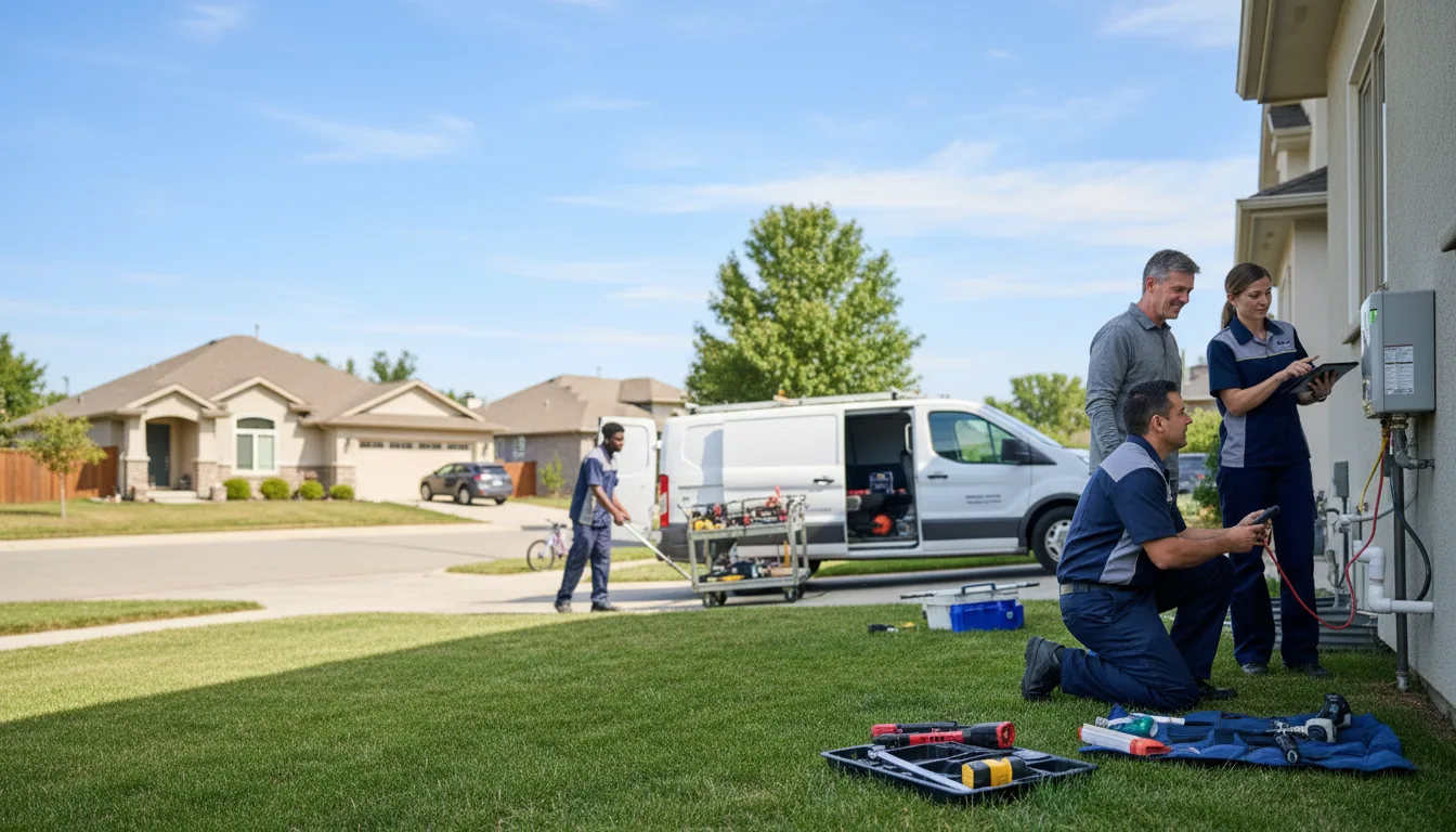 Tankless water heater service in Arden, NC